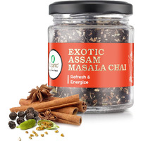 IORGANIC Herbal Organic Tea For Multiple Health Benefits (Exotic Assam Masala Chai For Refresh And Energize (Exotic Assam Masala Chai) (Exotic Assam Masala Chai), 80 Gram