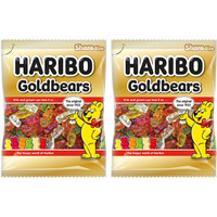 FOOD LIBRARY THE MAGIC OF NATURE Haribo Gold Bears, 140 G, 2 Pack - Pineapple