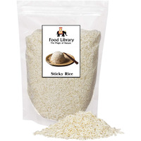FOOD LIBRARY THE MAGIC OF NATURE Thai Sticky Glutinous Rice, 800 Gram