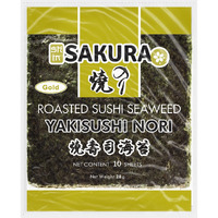 Sakura Sushi Nori Sheet Roasted Sushi Seaweed 28Gms.
