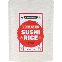 Urban Platter Short Grain Sushi Rice, 1kg (Japanese Cuisine | Sticky and Aromatic)