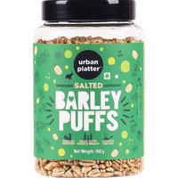 Urban Platter Barley Puff, 100g (Lightly Salted | High in Protein | Whole Grain | Low-Fat Snack)