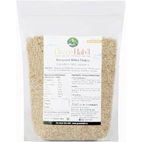 GreenHabit Barnyard Millet Flakes 1kg - Nutritious and Gluten-Free Millets Cereals a.k.a sanwa Poha- High Fiber Breakfast - (Barnyard millet flakes, 1 kg)
