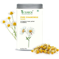 Teabox Pure Chamomile Tea | 30g Loose Leaf | Calming Herbal Tea | Caffeine-Free, Natural Relaxation | Premium Quality