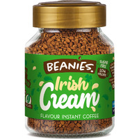 Beanies|Instant Flavoured Coffee |Irish Cream|Low Calorie, Sugar Free|50 g|Pack of 1