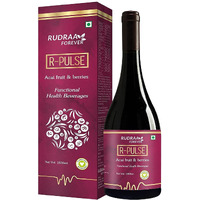 Rudraa R-Pulse Acai Berry Juice For Body Antioxidant | Detoxification Antiviral | Immunity Booster | Weight Management | helping in UTI problem | 1000Ml