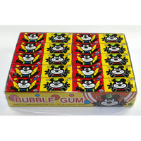 Marukawa Tattoo Fusen Strawberry Flavored Bubble Gums 5 Boxes (60 Pieces) - 8.89 Oz
