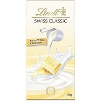 Lindt Swiss White Chocolate, 100 g