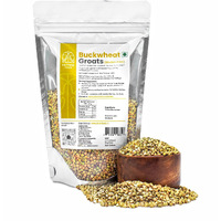 Sattvic Foods Buckwheat Groats, Hulled, Dehydrated, Gluten-Free, from Himalayas, 750g