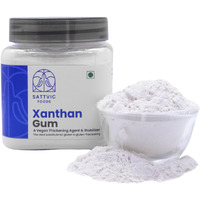 Sattvic Foods Xanthan Gum (200 g) Gluten-Free Stabilizer, Emulsifier & Vegan Thickener | NON-GMO | Keto-Friendly | Essential in Gluten-Free Baking, Use in Gravies, Sauces, Salad Dressings