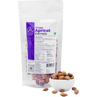 Sattvic Foods Bitter Apricot Kernels (100g) Dehydrated & Ozonated | Unprocessed & Raw | Boosts Immunity & Lowers Cholesterol levels | Soak overnight, eat plain or consume with honey
