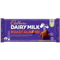 Cadbury Dairy Milk Roast Almond Bar Pouch, 165 g