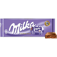 Milka Alpine Milk Chocolate Bar Pouch, 270 Gm