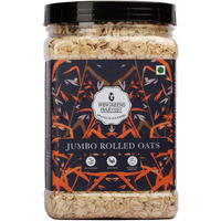 MONSOON HARVEST Wingreens Harvest Jumbo Rolled Oats 1.2KG, Gluten-free oats with High Fiber