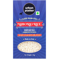 Urban Platter Italian Arborio Rice, 1kg (Imported from Italy, Ideal for Risotto, Vacuum Packed)