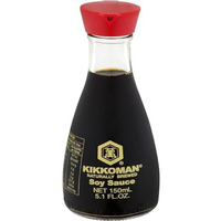 Kikkoman Naturally Brewed Soy Sauce, 150ml