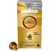 Lavazza Qualit Oro, Nespresso Compatible Aluminium Capsules, Zero Co2 Impact, 1 Pack Of 10 Capsules, 55 Gram