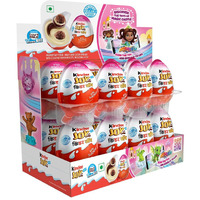 Kinder Joy Chocolate Snack with Surprise, Pink, 8 X 160 g