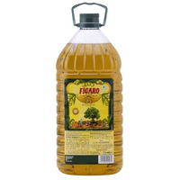 Figaro Extra Virgin Olive Oil- 100% Natural and Cold Extracted- Perfect for Salad, Paratha, Marinade- Imported from Spain- 5L Jar