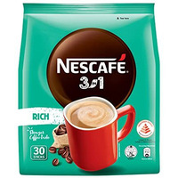 Nescafe 3 In 1 Rich Coffee Powder - 25 Sachets Bag, 475 Gram