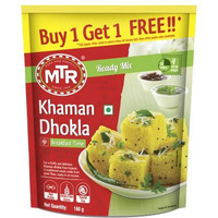 MTR Instant Khaman Dhokla Mix 160g/180g (Weight May Vary) (Buy 1 Get 1 Free)