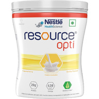 RESOURCE, Opti, Food For Dietary Management, Vanilla Flavour- 400g, Pet Jar