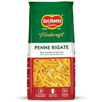 Del Monte Foodcraft Penne Rigate Pasta (100% Durum Wheat - No Maida), 500 grams/ 400 grams