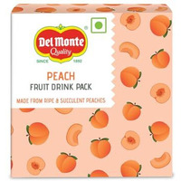 Del Monte Peach Fruit Drink Gift Pack, Pack of 6, 240ml