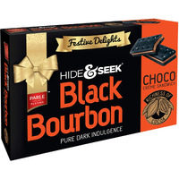 Parle Platina Hide & Seek Black Bourbon Choco, 300 g