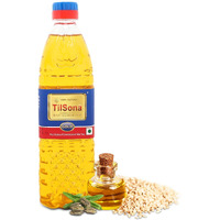 Tilsona Gold Sesame Oil (Cooking Oil)|500 Ml Pet Bottle|100% Pure & Natural Til Oil|No Artifical Flavours & Preservatives|Equal Ratio Of Mufa & Pufa As Recommended By The World Health Organisation