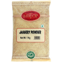 Miltop Natural Jaggery Powder, 1Kg (A Healthy Replacement of Sugar)