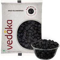 Amazon Brand - Vedaka Premium Whole Candied Blueberries | No Preservatives | 200g