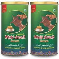 Aarafh Shahi Kashmiri Qawah(Kahwa) Green Tea Powder, 500 Grams(250 Gmx2) Combo