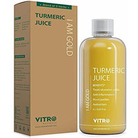 Vitro Turmeric Juice 1L | joint pain relief juice | muscle recovery juice | Raw Turmeric Juice with Curcumin | Anti-Inflammatory & Antioxidant | Supports Digestion, Liver, Brain, and Skin Health | With Black Pepper