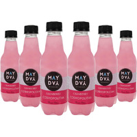 May Day COSMOPOLITAN | Ready to Drink Mocktail | Premium Sparkling Cocktail Mixer | 100% Natural, No Artificial Flavour | Real Fruits & Herbs with Goodness of Superfoods | Pack of 6 X 250 ml