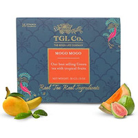 TGL Co. Mogo Mogo Green Tea - 16 Tea Bags | Rich in Anti Oxidant | Refreshing | No Artificial flavor | Improve Digestion | Keeps Hydrated | Good for Skin