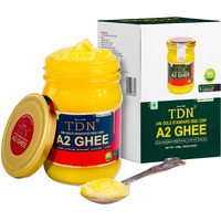 TDN Farm Fresh A2 Cow Ghee -120ML Glass Bottle, NDDB A2 Lab Certified, A2 Ghee Bilona Method, A2 Organic Cow Ghee, Grassfed, Cultured Premium & Traditional Ghee, Curd Churned A2 Ghee, A2 Pure Ghee