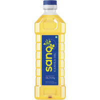 Sano Canola Oil: Cooking Oil for Daily Use | Recommended for All Types of Cuisines | Lowest in Saturated Fat Content | Ideal for Health-Conscious Cooking | 1 Liter (Pack of 1)