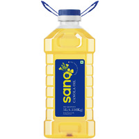 Sano Canola Oil: Cooking Oil for Daily Use | Recommended for All Types of Cuisines | Lowest in Saturated Fat - 5 Litres (Pack of 1)