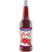 Manama Cherry Fruit Flavoured Syrup for Mocktails and Cocktails, 750ML