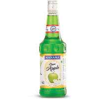 Manama Green Apple Fruit Syrup for Mocktails and Cocktails (750ML)