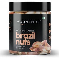 Moontreat Premium Jumbo Brazil Nuts 1kg | | Rich in Selenium, Iron, Calcium, Zinc | Boosts Immunity, Heart Health, Brain Function & Stamina | All Natural, No Added Preservatives