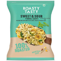 Roasty Tasty Roasted Sweet & Sour Mixture | Pudina | Healthy Snacks | Best Indian Tea Snack | Chivda | Namkeen Snacks | Diet Chiwda | Roasted Namkeen | Guilt Free | 200g