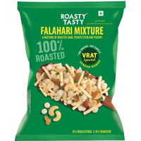 Falahari Mix Roasted Namkeen Snack 200g | Oil-Free Farari Chiwda | No Onion, No Garlic Farali Namkeen | Healthy Vrat Upwas Fast Namkeen | No Cholesterol No Transfat Healthy Snack for Fasting