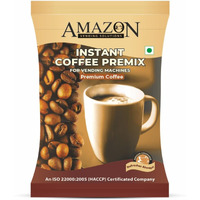 ATLANTIS 3 In 1 Regular Coffee Premix Powder Coffee Milk And Sugar 1 Kg Pack For Vending Machine And Manual Use, Bag