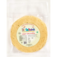 Shree Krishna Garlic Chilly Papad |200 GMS| Pack of 2 |