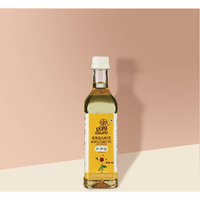 Pure & Sure Organic Cold Pressed Sunflower Oil 500ml | 100% Natural Kolhu/Kacchi Ghani/Chekku Edible for Cooking | Extracted on Wooden Churner | Nutrient Rich & Chemical Free