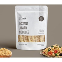 JIWA healthy by nature SENTICUM Jiwa Instant Jowar Noodles|100% Millet Noodles|Gluten Free|Easy & Ready To Cook|No Maida, No Atta|Wheat Free|200 Gram