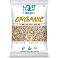 Natureland Organics Pearl Barley 500 Gm - Organic Barley
