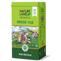 Natureland Organics Green Tea 200 Gm - 100% Organic Loose Leaf Tea